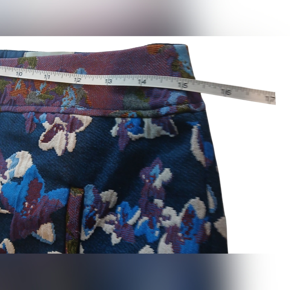 Maeve Floral Patchwork Blue Pink Mini Skirt Woman… - image 8